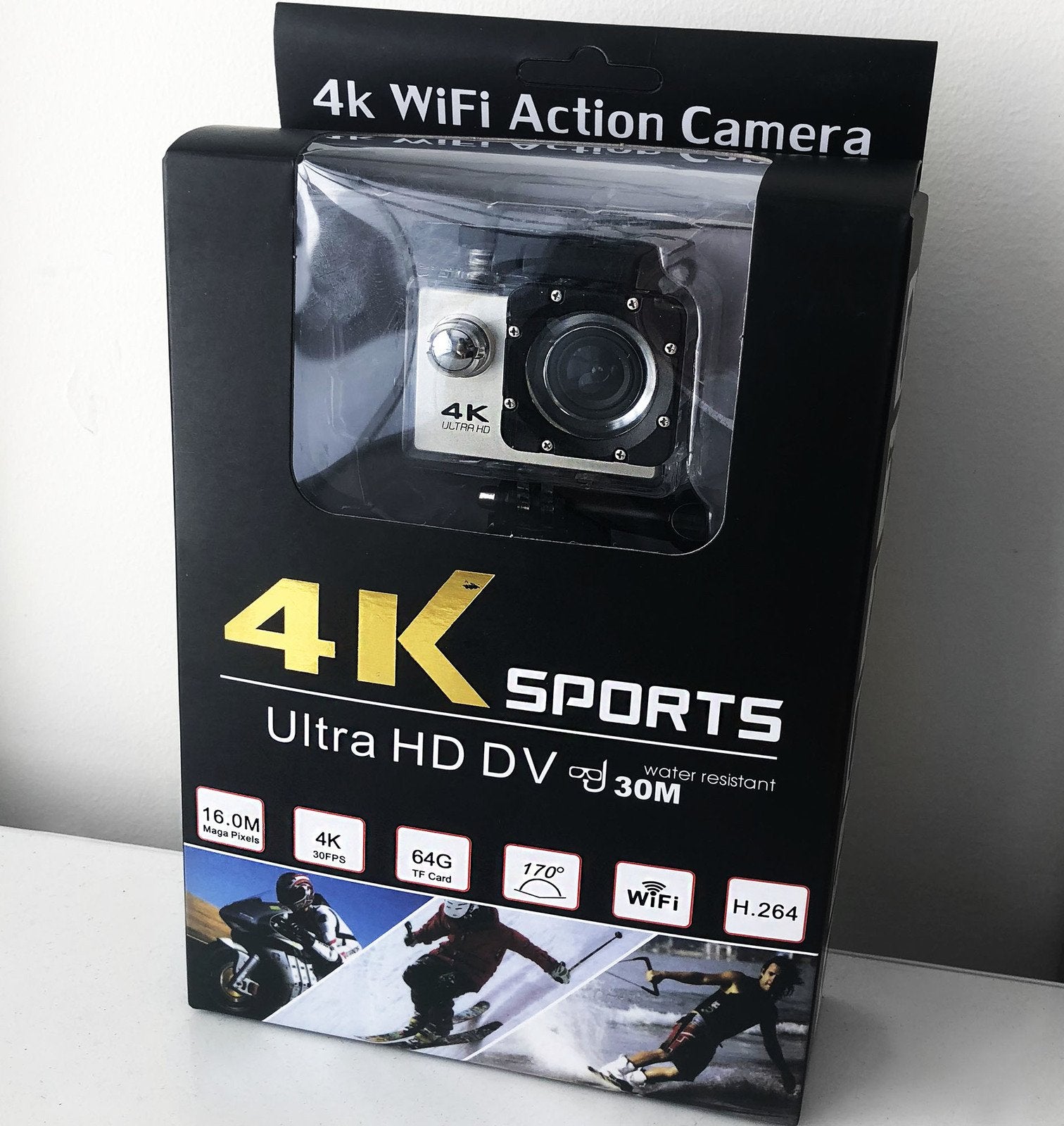 Full HD 4K Waterproof Sports Camera Full HD 4K Waterproof Sports Camera
